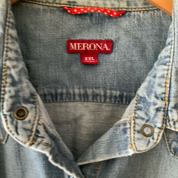 Nero a chambray button down shirt - Picture 3 of 6